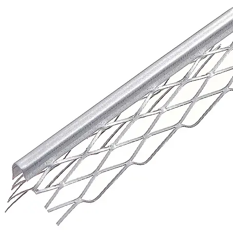 Protektor  Kantenschutz für Trockenbau 25x Kantenprofil 260cm x 10mm Innenputz Silber 1007