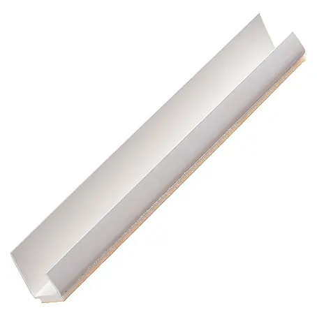 Protektor  Kantenschutz für Trockenbau 50x 3735 Einfassprofil 250cm PVC für 12,5mm Gipskarton selbstklebend