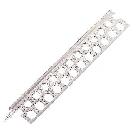 Protektor  Kantenschutz für Trockenbau 50x 9079 Kantenprofil 250cm Aluminium Silber