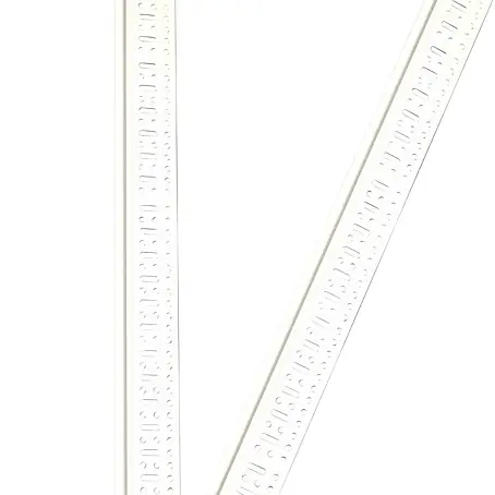 ProfileXXL  Kantenschutz für Trockenbau 2,5m Eckschutzprofil 34 x 34mm Kantenschutz Trockenbau PVC Weiß