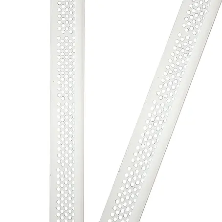 ProfileXXL  Kantenschutz für Trockenbau 2,5m Abschlussprofil 25 x 16mm Putzschiene PVC Weiß