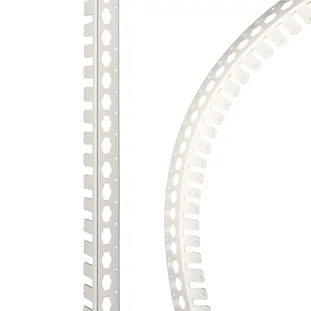 ProfileXXL  Kantenschutz für Trockenbau 2,5m Eckschutzprofil flexibel 25 x 25mm Kantenschutz Trockenbau PVC Weiß
