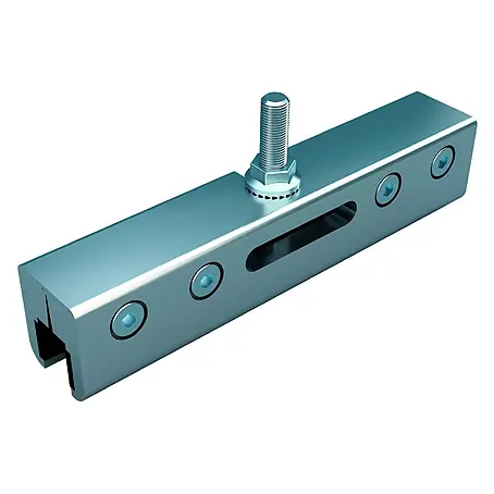 Dalsys  Montagezubehör für Trockenbau Schiebetür CW 75 Erweiterungsset Glasschiebetür Silber