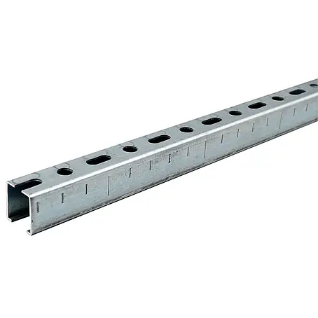 Dalsys  Montagezubehör für Trockenbau 200cm Montageschiene 28/30 Silber