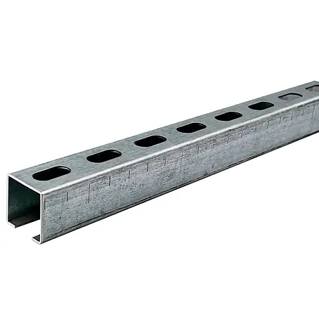 Dalsys  Montagezubehör für Trockenbau 200cm Montageschiene 38/40 Silber