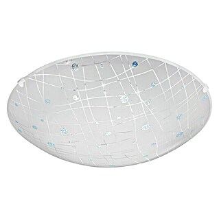Eglo LED-Wand- & Deckenleuchte Vereda (11 W, Weiß/Silber)