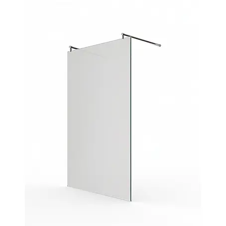 Glaszentrum Hagen  Duschwand Glaszentrum Hagen LoLa 158x200 cm Walk in Duschwand Satin