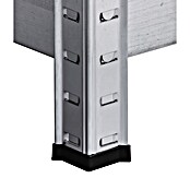 Schulte Schwerlastregal (H x B x T: 180 x 130 x 45 cm, Traglast pro Boden: 150 kg, Anzahl Böden: 5 Stk., Stecken, Silber) | BAUHAUS