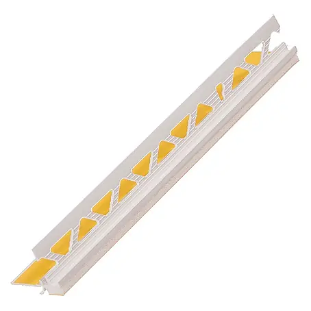 Protektor  Kantenschutz für Trockenbau 40x Anputzleiste 260cm x 9mm PVC Schutzlippe Innen- und Außenputz