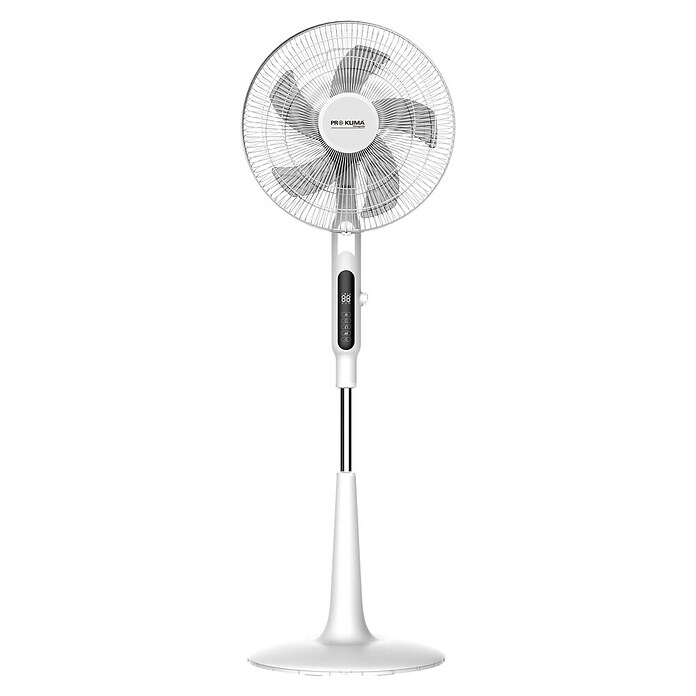 PR Klima Ventilador de pie TSFD-A4 (Blanco, 40 cm, 125 cm) | BAUHAUS