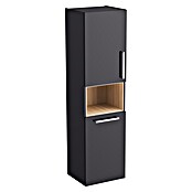 VitrA Bad-Hochschrank Root Flat (B x T x H: 42 x 36 x 155 cm, Anthrazit, DIN Anschlag: Rechts) | BAUHAUS
