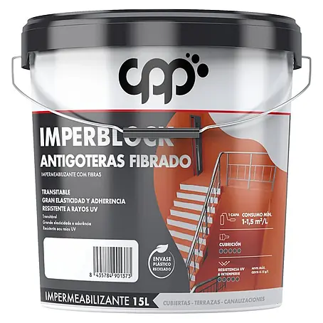 CPP Impermeabilizante fibrado Imperblock