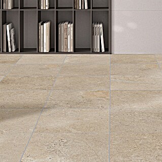 Palazzo Feinsteinzeugfliese Valdi (60 x 60 cm, Beige, Matt)