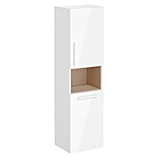 VitrA Bad-Hochschrank Root Flat (B x T x H: 42 x 36 x 155 cm, Weiß, DIN Anschlag: Rechts)