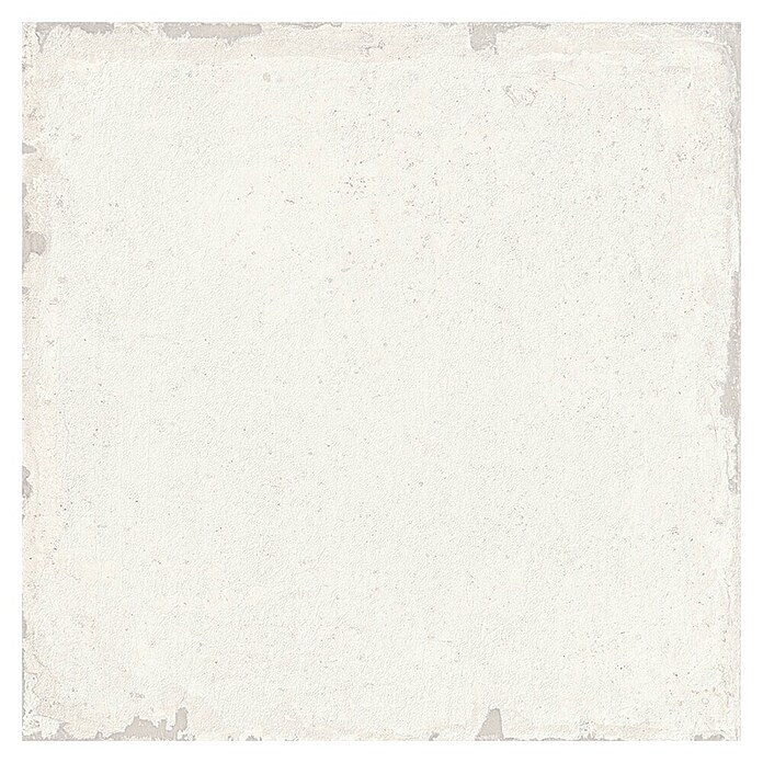 Feinsteinzeugfliese Calma Blanco (24,8 x 24,8 cm, Weiß/Grau, Matt) | BAUHAUS