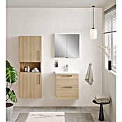 VitrA Bad-Hochschrank Root Flat (B x T x H: 57 x 27 x 155 cm, Eiche Natur, DIN Anschlag: Links/Rechts) | BAUHAUS