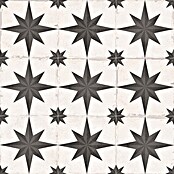 Feinsteinzeugfliese Chez Coco (24,8 x 24,8 cm, Weiß/Grau, Matt) | BAUHAUS