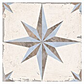 Feinsteinzeugfliese Vichy (24,8 x 24,8 cm, Weiß/Grau, Matt) | BAUHAUS