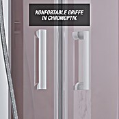 GEO Komplettdusche Alicante (Silber) | BAUHAUS