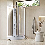 GEO Komplettdusche Alicante (Silber) | BAUHAUS