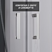 GEO Komplettdusche Glasgow (Schwarz) | BAUHAUS