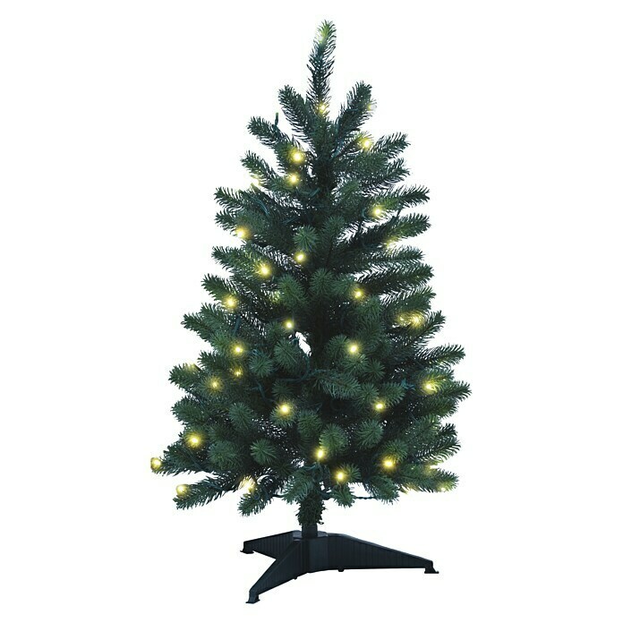 Xenotec Künstlicher Weihnachtsbaum PE-BM85 (Höhe: 85 cm, LED Beleuchtung)