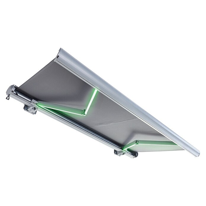 Sunfun LED kazetna tenda  (Antracit, Širina: 2,5 m, Izvlačenje: 1,5 m) | BAUHAUS