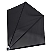 Sunfun Balkonfächer (Anthrazit, 1,4 x 1,4 m)
