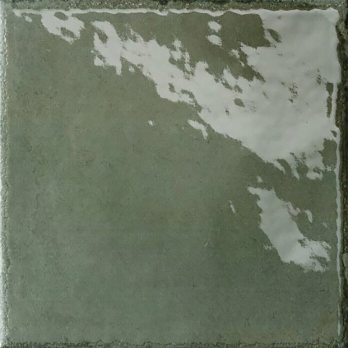 Wandfliese Misura (20 x 20 cm, Grün, Glänzend) | BAUHAUS