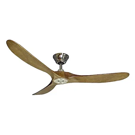 Vam  Deckenventilator Energiespar Deckenventilator KOA Nickel Eiche 178 cm
