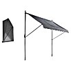 Sunfun Klemmmarkise (Grau, Breite: 2,5 m, Ausfall: 1,3 m) | BAUHAUS