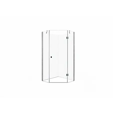Glaszentrum Hagen  Eckdusche 100x100x195 cm Aya 5eck Duschkabine