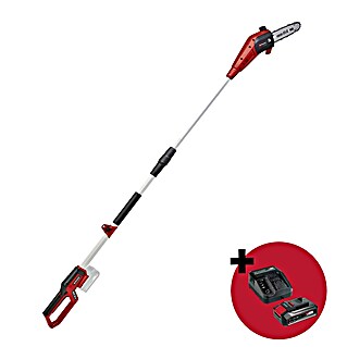 Einhell PXC 18V Set orodij (Akumulatorska majhna teleskopska verižna žaga GC-LC 18/20LI T-SOLO + Starter set)