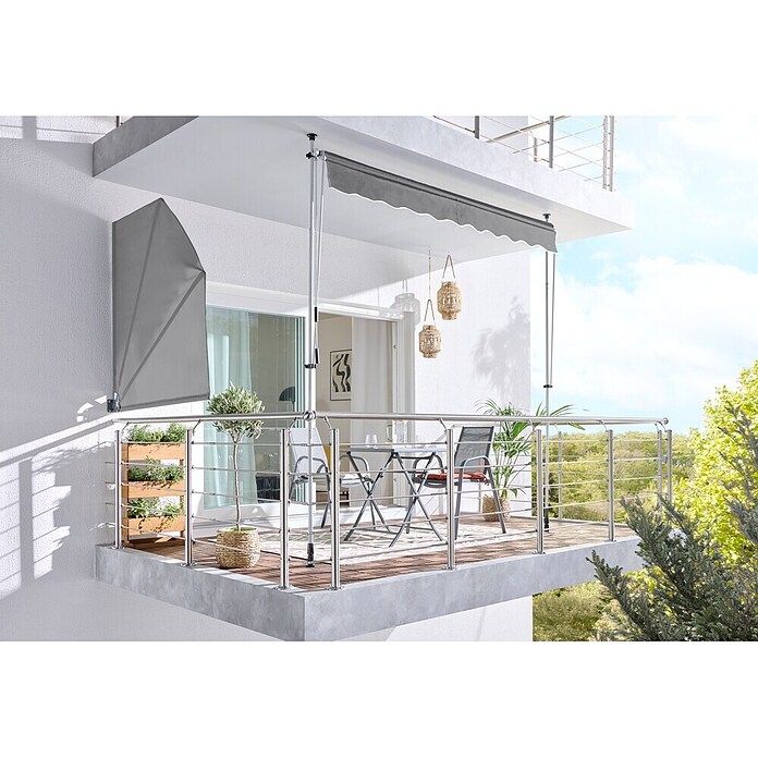 Sunfun Tenda s nosačem  (Siva, Širina: 3 m, Izvlačenje: 1,3 m) | BAUHAUS