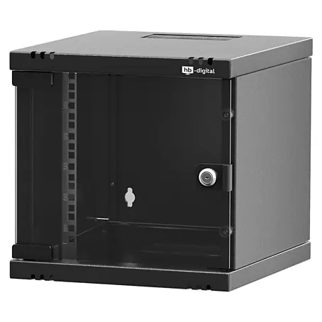 Schutzgehäuse hb-digital Netzwerkschrank 6-12HE 10 Zoll