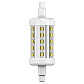Garza Bombilla LED Lineal (5 W, R7s, Color de luz: Blanco cálido, No regulable, Cuadrado)