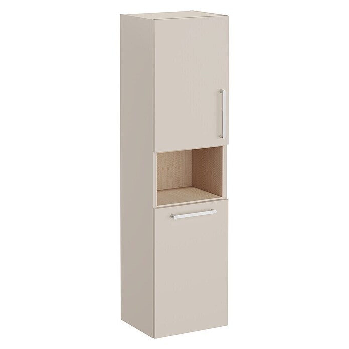 VitrA Bad-Hochschrank Root Flat (B x T x H: 42 x 36 x 155 cm, Sahara Beige, DIN Anschlag: Links) | BAUHAUS