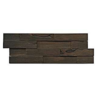 Indo Holzpaneel 3D Wall Driftwood Solomon Sea (Hevea, 560 x 200 x 10 mm, Anzahl Paneele: 9 Stk., 1,008 m²)