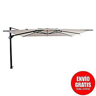 Sunfun Parasol de jardín Corfu (Crudo, L x An: 300 x 400 cm)