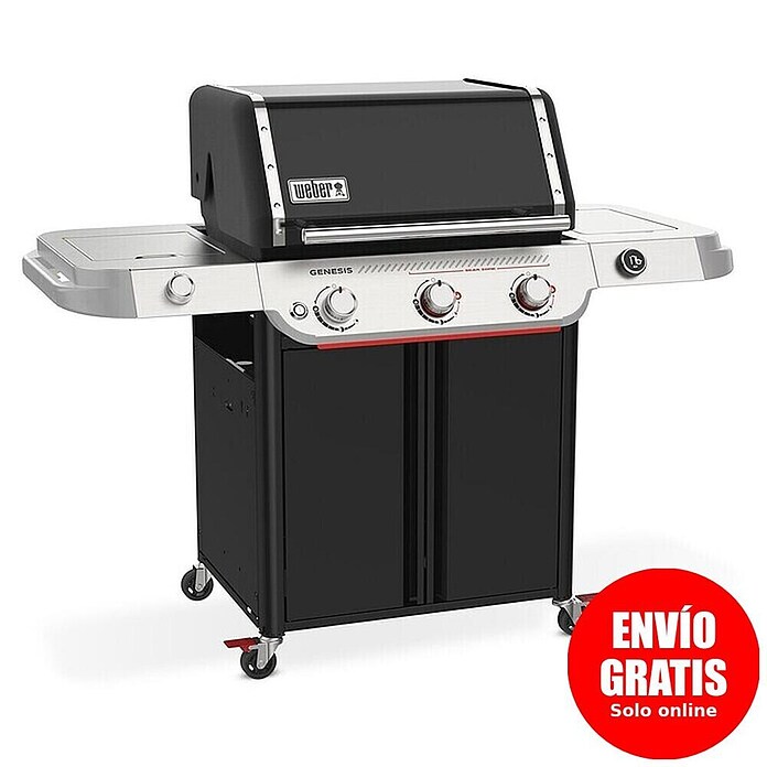 Weber Barbacoa de gas Genesis E-335 Works (Superficie de la parrilla (An x Pr): 68 x 48 cm, 15,1 kW, Número de quemadores: 3) | BAUHAUS