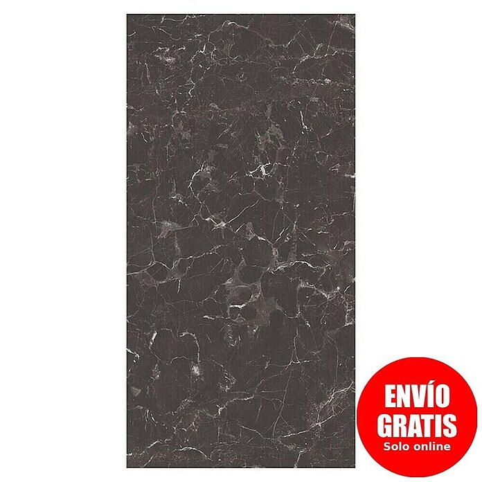 Bariperfil Protector de pared de cocina Backsplash (Galaxus black, 60 x 98 cm, Aluminio) | BAUHAUS