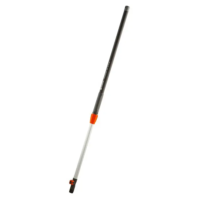 Gardena Combisystem Verlängerungsstiel - 0,9 m - 1,45 m - Gardena Combisystem Teleskopstiel mit variabler Länge für komfortables Arbeiten in großer Höhe oder am Boden, ideal für Gartenarbeiten.