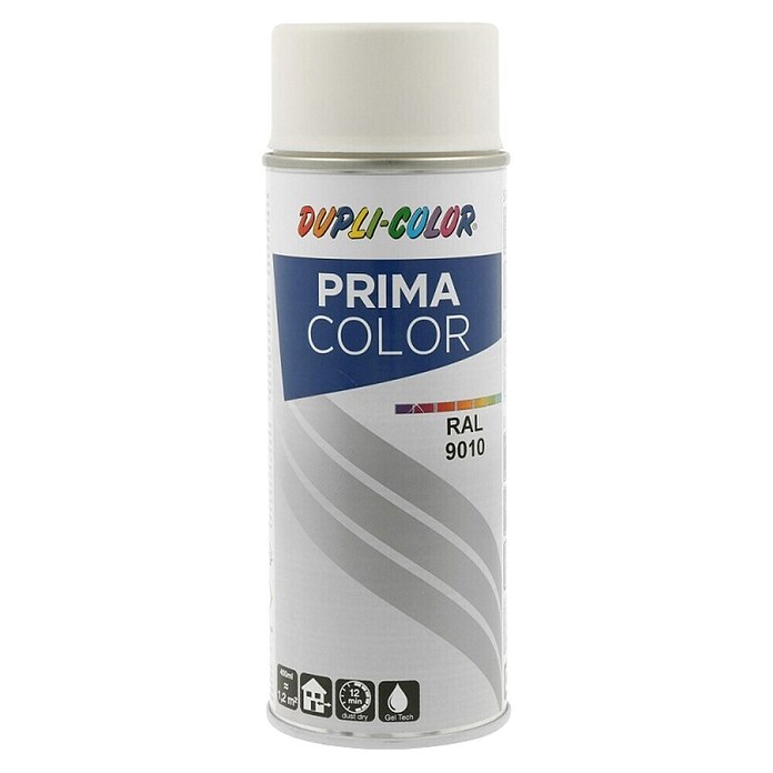 Dupli-Color Akrilni lak v spreju  (Bela, RAL 9010, Mat, 400 ml) | 2771 - Autolacke -Lacksprays/Lackstifte | BDDD - Auto-Werkstatt | BDD - Autozubehör | BD - Autozubehör | B - Werkz/Masch/Maschzubeh/Auto | BAUHAUS