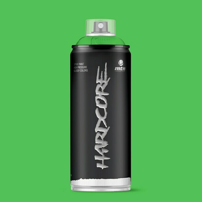 mtn Spray Hardcore verde guacamole (400 ml, Brillante)