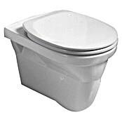 Laufen Object Wand-WC (Ohne WC-Sitz, Ohne Beschichtung, Flachspüler, Weiß)