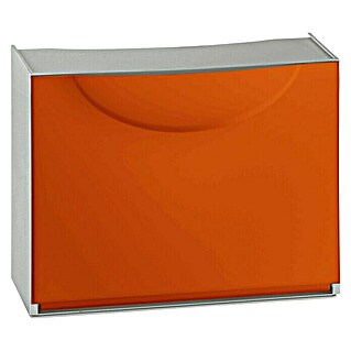 Terry Harmony Box Zapatero (L x An x Al: 51 x 19 x 39 cm, Naranja, Número de compartimentos: 1 ud.)