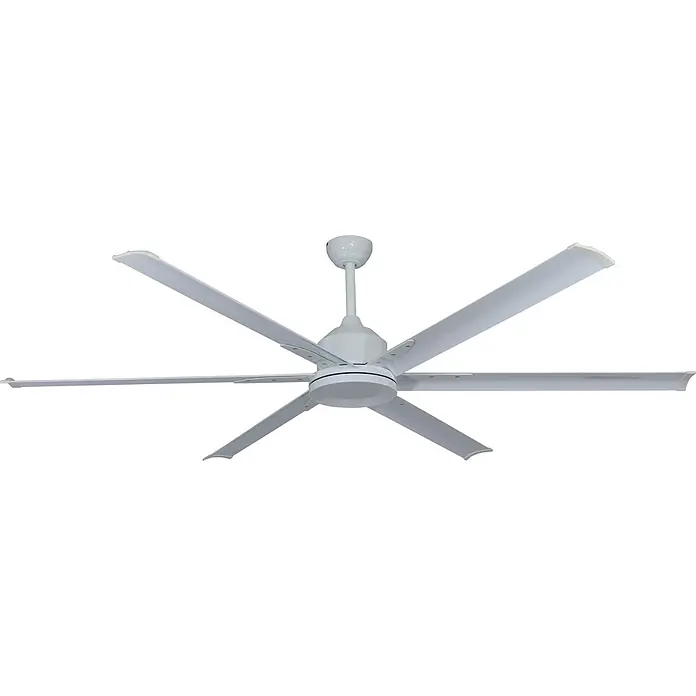Vam Deckenventilator THE BIG 180 cm weiß - Weiß, 1.830 mm, 47 W - Weißer Deckenventilator mit sechs Flügeln für optimale Luftzirkulation.