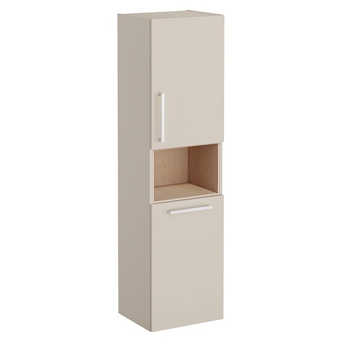 VitrA Bad-Hochschrank Root Flat (B x T x H: 42 x 36 x 155 cm, Sahara Beige, DIN Anschlag: Rechts) | BAUHAUS