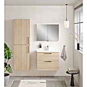 VitrA Bad-Hochschrank Root Flat (B x T x H: 57 x 27 x 180 cm, Eiche Natur) | BAUHAUS