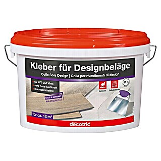 Decotric Kleber für Designbeläge (3 kg, Gebrauchsfertig, Anwendungsbereich: Innen)